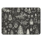 Tapete De Natal Para Sala Natal Em Giz Único