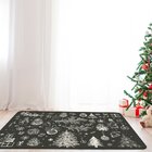 Tapete De Natal Para Sala Natal Em Giz Único