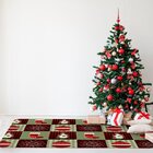 Tapete De Natal Para Sala Potas E Pinheiro Único