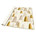 Tapete De Natal Para Sala Premium Pinheiros Único