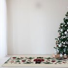 Tapete De Natal Para Sala Quebra Nozes Moderno Único