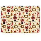 Tapete De Natal Para Sala Quebra Nozes Único