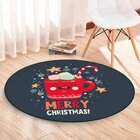 Tapete De Natal Redondo Merry Christmas