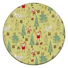Tapete De Natal Redondo Multi Natal
