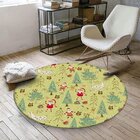 Tapete De Natal Redondo Multi Natal