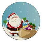 Tapete De Natal Redondo Presentes