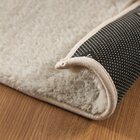 Tapete De Pele 1,00m X 1,50m Albany Niazitex Marfim