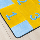 Tapete De Pelúcia Infantil Amarelinha Números Lúdico 1,20m X