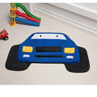 Tapete De Pelúcia Para Quarto Infantil Decorativo Jipe Big Az