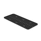 Tapete De Pia Em Polietileno 17,4 Cm Preto Single Coza 17012/