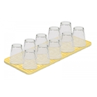 Tapete De Pia Single 42,2 X 17,4 X 1 Cm - Amarelo Coza