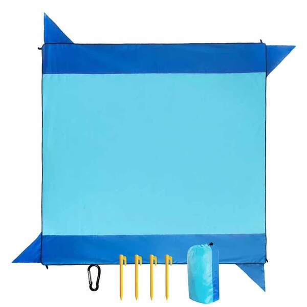 Tapete De Praia Esteira Impermeável Camping Picnic Vg Plus