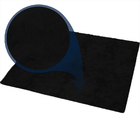 Tapete De Sala 150x100cm Macio Suave Preto Casen