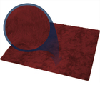 Tapete De Sala 150x100cm Macio Suave Vermelho Casen