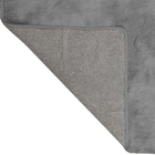 Tapete De Sala 150x100cm Peludo Aconchegante 4cm Cinza Casen