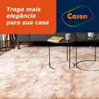 Tapete De Sala 200x150cm Macio Suave Bege Casen