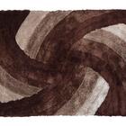 Tapete De Sala 3d Helice Cor 2 1,50x2,00m - Edantex