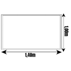 Tapete De Sala  Classic Felpudo 1,00mx1,40m Marrom Casen