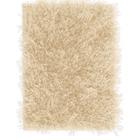 Tapete De Sala  Peludo Pelliccia 2,00mx1,40m Bege Claro Casen