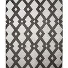 Tapete De Sala Belga Geometric 10 Preto 2,40x3,30m - Edantex