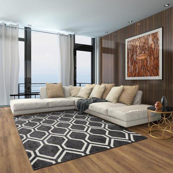 Tapete De Sala Classe A Gris Sc 1,50x2,00m - São Carlos