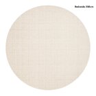 Tapete De Sala Pelo Baixo Redondo 2m - Vener 088