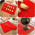 Tapete de Silicone para Assar Antiaderente Culinario - Vermel