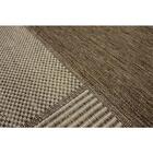 Tapete De Sisal Bali Lascas Marrom E Bege 1,50x2,00m - São Ca