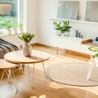 Tapete De Sisal Natural Comfort Granizo Redondo 2,0 Granizo