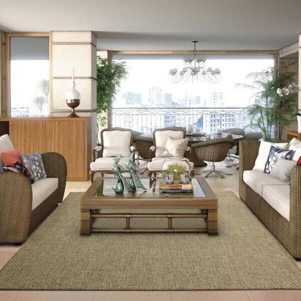 Tapete De Sisal New Bouclê Bahia 1,45x2,00m - São Carlos