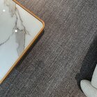 Tapete De Sisal Original Boucle Onix 150x200cm Cinza Escuro