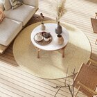 Tapete De Sisal Original Circular Capri Duna 1,5 Duna