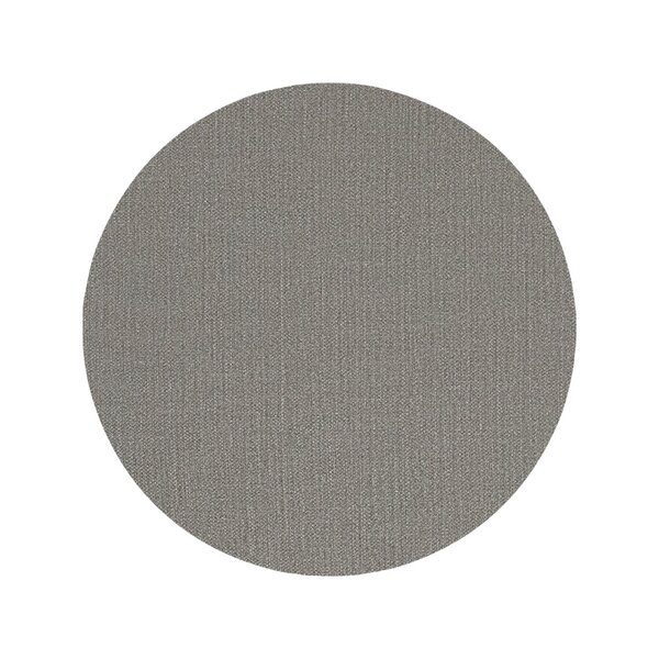 Tapete De Sisal Original Luna Circular Onix 200cm Cinza Escuro