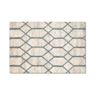 Tapete De Tecido Aral Bisquê 1,35mx3,00m