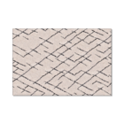 Tapete De Tecido Bege Colonial 1,35mx3,00m