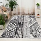 Tapete De Tecido Cinza Astecca 1,35mx3,00m