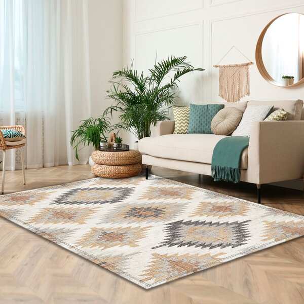 Tapete De Tecido Contemporany 1,35mx2,50m