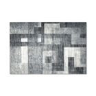 Tapete De Tecido Geométrico 1,00mx1,35m