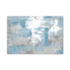 Tapete De Tecido Grunge Azul 1,35mx2,00m