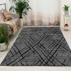 Tapete De Tecido Imperial Black 1,35mx2,50m