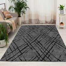 Tapete De Tecido Imperial Black 1,35mx2,50m