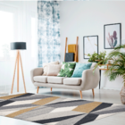 Tapete De Tecido Indiana 1,35mx2,50m