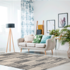 Tapete De Tecido Linhas 1,35mx2,50m