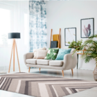 Tapete De Tecido Nova York 1,35mx2,50m