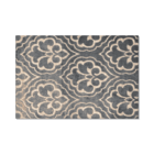 Tapete De Tecido Ornamental Contemporâneo 1,35mx2,00m