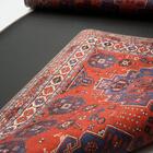 Tapete Decoração Persa Vermelho Azul 200x140cm