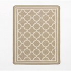 Tapete Decorativo 100 X 140cm Cairo Bege