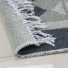 Tapete Decorativo 140x200cm Kilim Antep Cinza