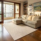 Tapete Decorativo D8 140cm X 200cm Lisse São João Bege