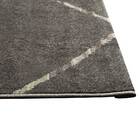 Tapete Decorativo Deltona 200x250 Cinza Escuro - Gran Belo